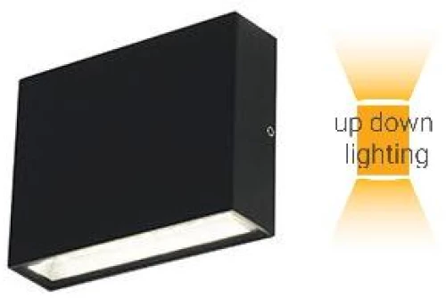 ΑΠΛΙΚΑ LED 6W 4000k ΜΑΥΡΟ