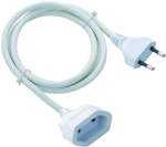 ΠΡΟΕΚΤΑΣΗ ΔΙΠΟΛΙΚΗ 10Α H05VV-F 2x1mm2 IP20 5m