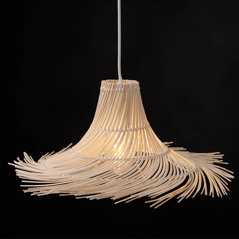 ΚΡΕΜΑΣΤΟ ΦΩΤΙΣΤΙΚΟ 1ΧΕ27 RATTAN D65xΗ19CM ΣΥΜΗ