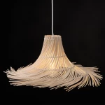ΚΡΕΜΑΣΤΟ ΦΩΤΙΣΤΙΚΟ 1ΧΕ27 RATTAN D65xΗ19CM ΣΥΜΗ