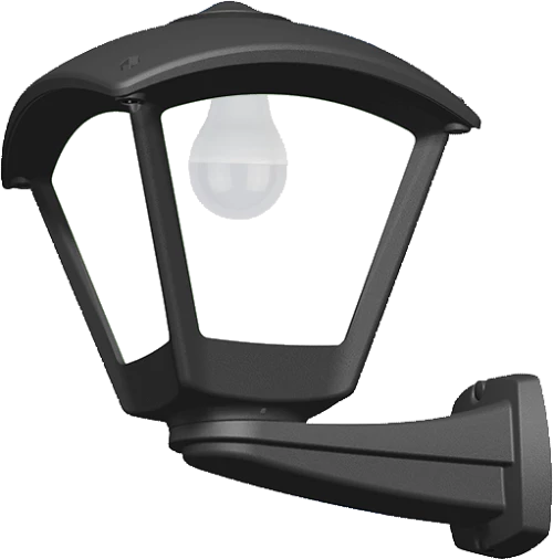 ΦΑΝΑΡΙ ΤΟΙΧΟΥ 1XE27 IP55 BLACK