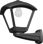 ΦΑΝΑΡΙ ΤΟΙΧΟΥ 1XE27 IP55 BLACK