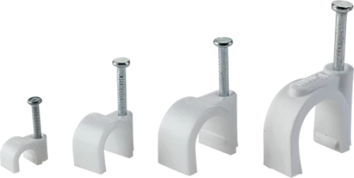 CABLE FIXING CLIPS 7mm 100pcs.