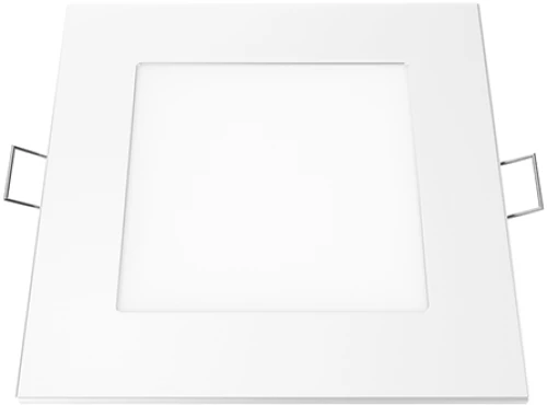 ΛΕΥΚΟ ΤΕΤΡΑΓΩΝΟ LED ΠΑΝΕΛ ΧΩΝΕΥΤΟ 6W 3000K 450Lm 118x118mm 230V AC Ra80