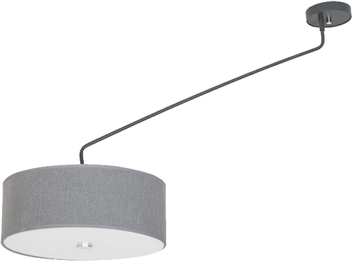 FRANK PENDANT 3xE27 GREY