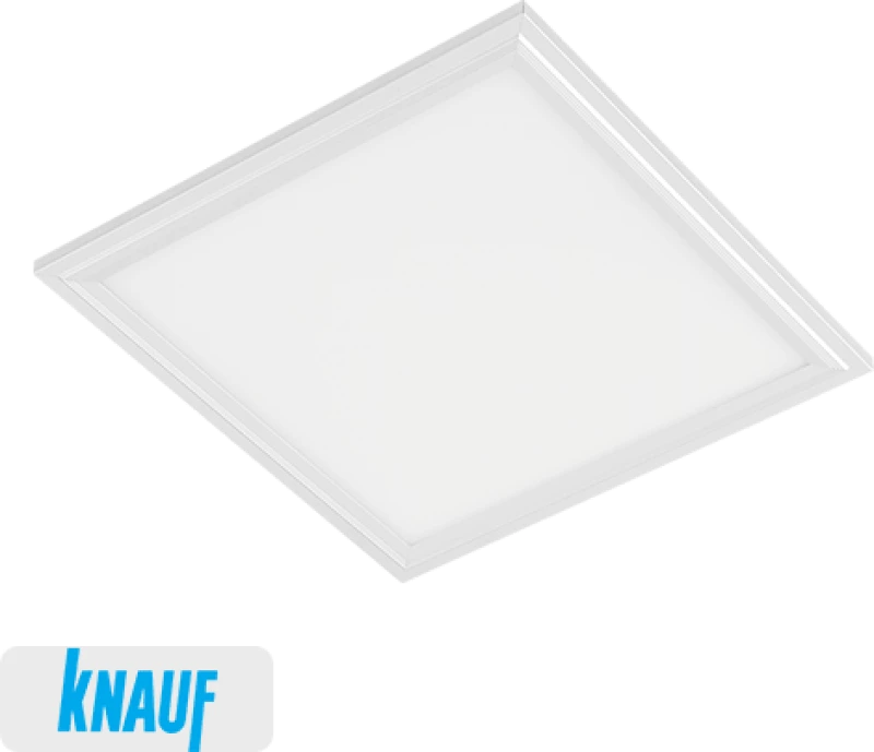 LED PANEL FOR DRYWALL 48W 6400K 595x595x9mm WHITE FRAME