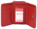 Πορτοφόλι κόκκινο doca 66798