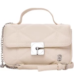 Τσάντα χιαστί με αλυσίδα-SW8951 - Μπέζ Bag to Bag