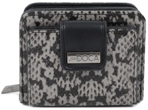 Πορτοφόλι γκρι doca 66867