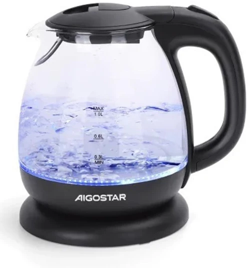 Aigostar Βραστήρας 1lt 2200W Μαύρος