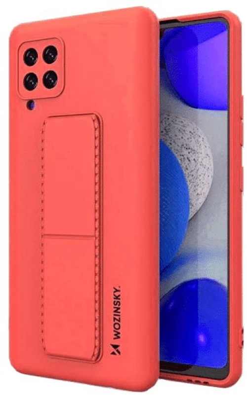 Wozinsky Kickstand θήκη Samsung Galaxy A12 Κόκκινο