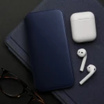 Nuon® Θήκη Book Δερματίνη Kabura Dual Pocket Samsung Galaxy A54 5G - Navy