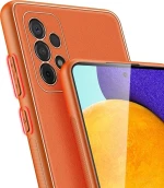 Dux Ducis Yolo Θήκη Πλάτης Δερματίνη Samsung Galaxy Α52 5G / 4G Πορτοκαλί