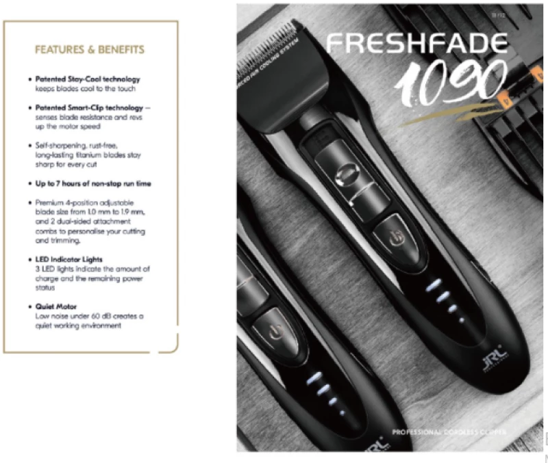 Jrl Freshfade 1090 Κουρευτική μηχανή