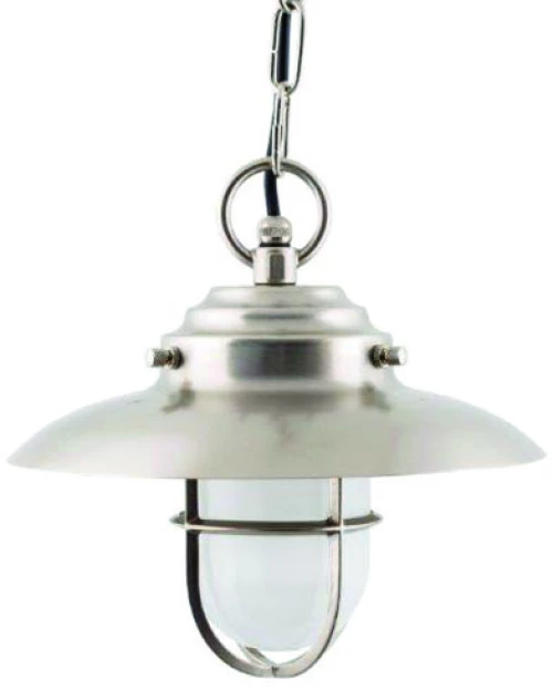ΜΠΡΟΥΤΖΙΝΟ ΚΡΕΜΑΣΤΟ ΜΟΝΟΦΩΤΟ E27,IP43,CE,23CMX22CM  ΣΑΤΙΝΑΤΟ(4554ΣΑΤ)