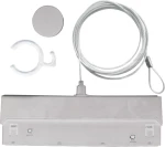 PENDANT KIT FOR COSMO20*W, COSMO40*W (WHITE MAGNETIC ADAPTOR+2M STEEL WIREWITH CLIP)