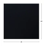 ΕΠΙΦΑΝΕΙΑ ΤΡΑΠΕΖΙΟΥ 190 WERZALIT 80X80  ΣΕ ΜΑΥΡΟ ΧΡΩΜΑ FB95231.01