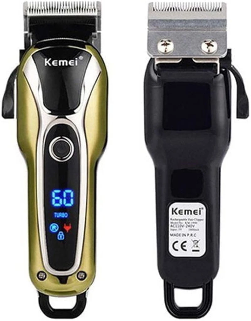 Kemei Επαγγελματική Επαναφορτιζόμενη Κουρευτική Μηχανή KM-1990 8126