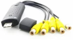Andowl Q-HD32 Μετατροπέας Video RCA σε USB 2.0 Multi Viewer με 4 Video input Recorder 5517