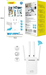 Andowl WiFi Extender Single Band (2.4GHz) 300Mbps Q-T84 075486
