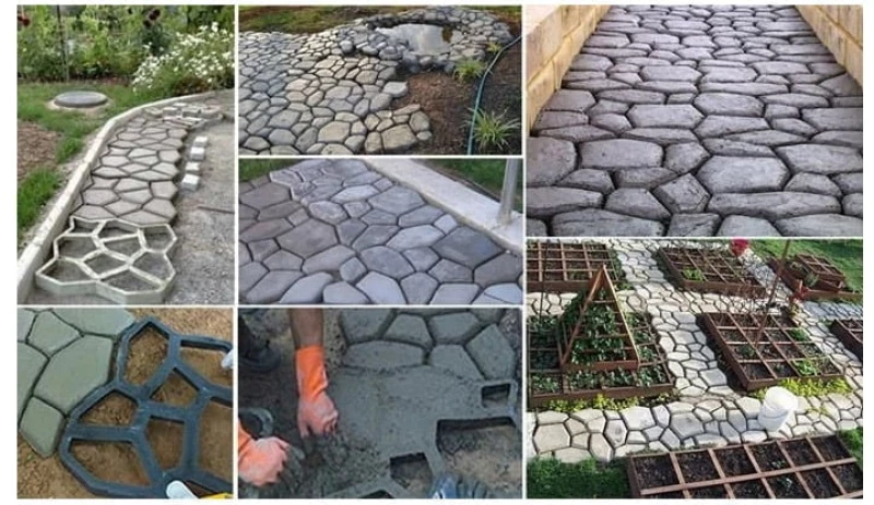Καλούπι για Μονοπάτι Κήπου - Mold for Garden Path 78050