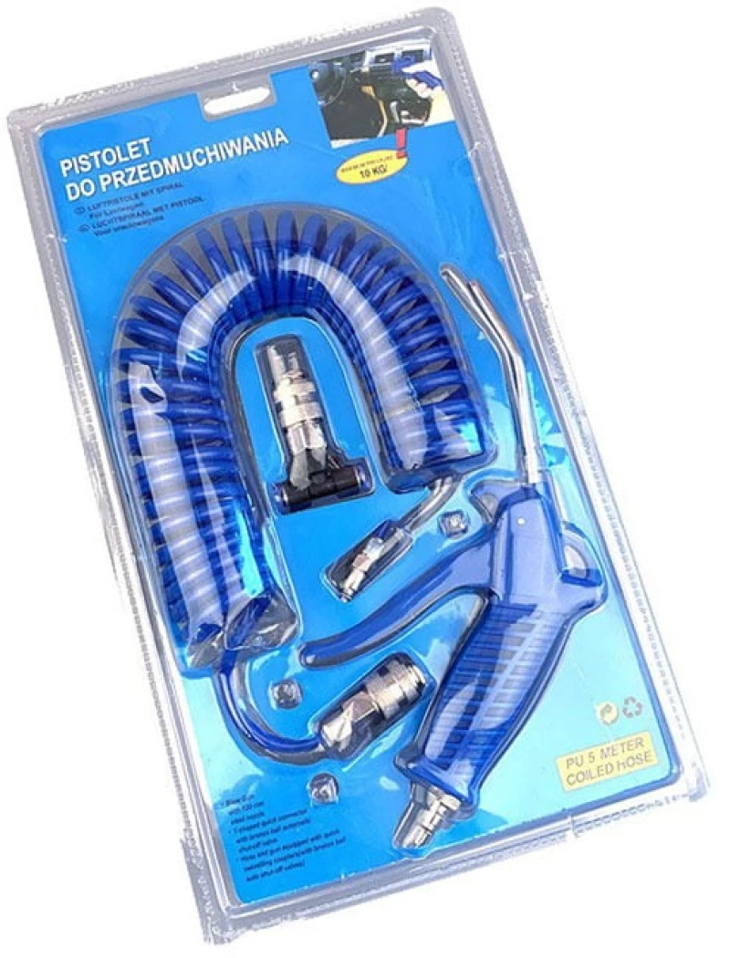 Φυσητήρας Αέρος με Λάστιχο Σπιράλ 5m - Air blow gun 5m 4727