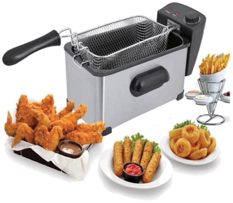 RAF Φριτέζα λαδιού inox 2000W 3.0L R.5299 - Deep Fryer 92011