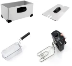 RAF Φριτέζα λαδιού inox 2000W 3.0L R.5299 - Deep Fryer 92011