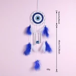 Κρεμαστό διακοσμητικό ονειροπαγίδα 65cm - Hanging decoration dreamcatcher 0101017