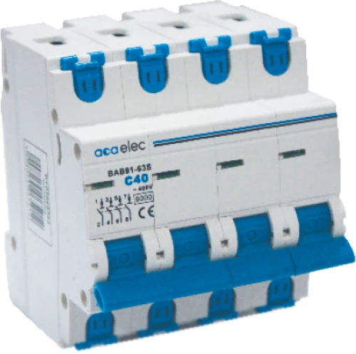 MCB 4P C20 6KA 4M