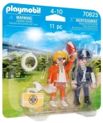Playmobil Duopack Διασώστης Και Αστυνομικός