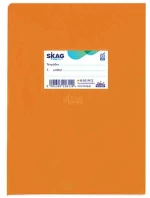 Τετράδιο Διεθνές Super Skag 50 Φύλλων 80gr Πορτοκαλί