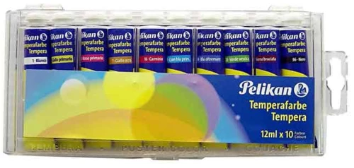 Τέμπερες Pelikan 10 Χρώματα Χ 12ml