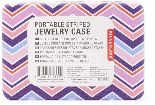 Μπιζουτιέρα Kikkerland Striped jewelry case OR108-A