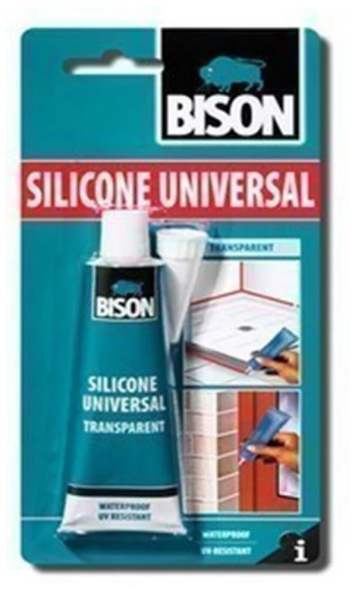 Κόλλα Bison Σιλικόνης Διαφανής 60ml