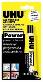 Κόλλα Uhu Power Βενζινόκολλα 33ml