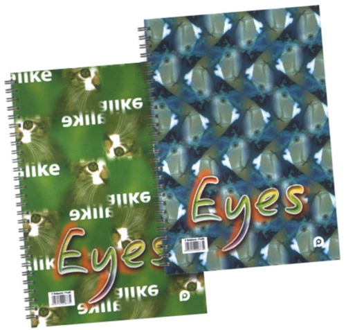 Τετράδιο Σπιράλ 17Χ25 Eyes 4θ.