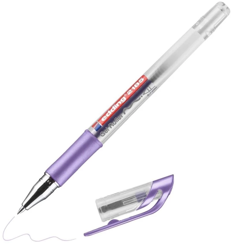 Στυλό Edding 2185 Gel 0.7mm Μωβ Μεταλλικό