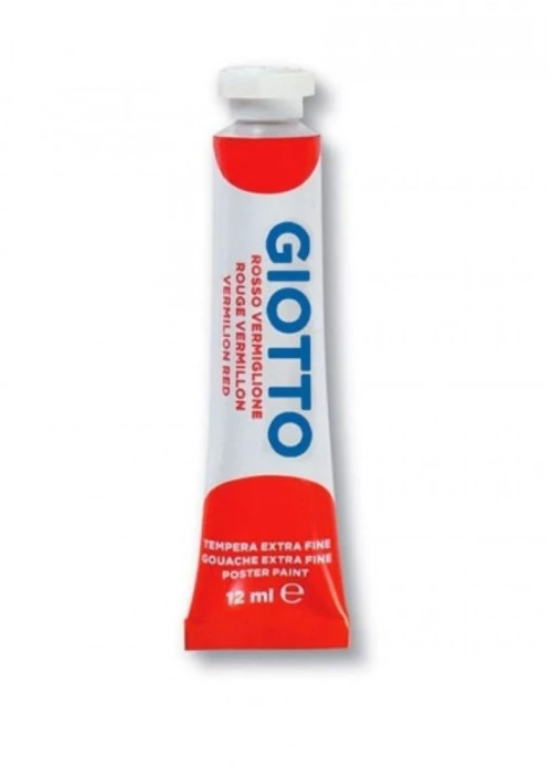 Τέμπερα Giotto Σωληνάριο 12ml Κόκκινο Vermilion 352007