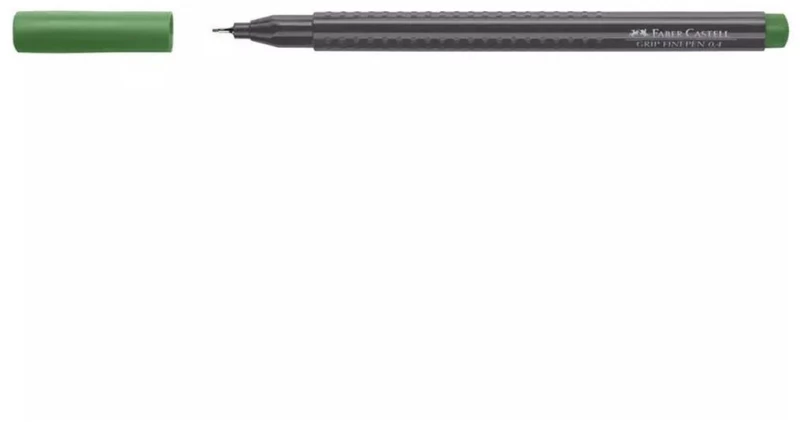 Μαρκαδόρος Faber Castell Grip Finepen 0.4 Πράσινος