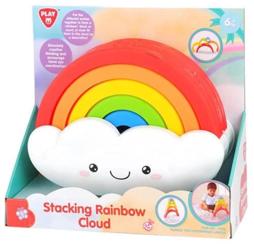 Playgo Stacking Rainbow Cloud (2356)