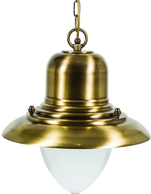 ΠΥΡΟΦΑΝΙ ΜΠΡΟΥΤΖΙΝΟ ΚΡΕΜΑΣΤΟ Ε27,IP43,36CMX40CM ΜΠΛΕ(4424ΜΠ)
