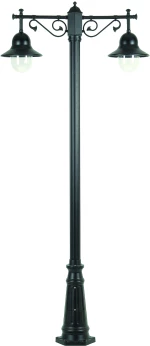 ΚΟΛΟΝΑ ΑΛΟΥΜΙΝΙΟΥ 323-200CM ΜΑΥΡΟ