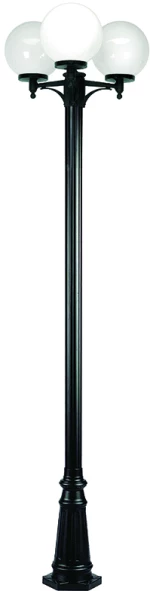 ΚΟΛΟΝΑ ΑΛΟΥΜΙΝΙΟΥ 323-200CM ΜΑΥΡΟ