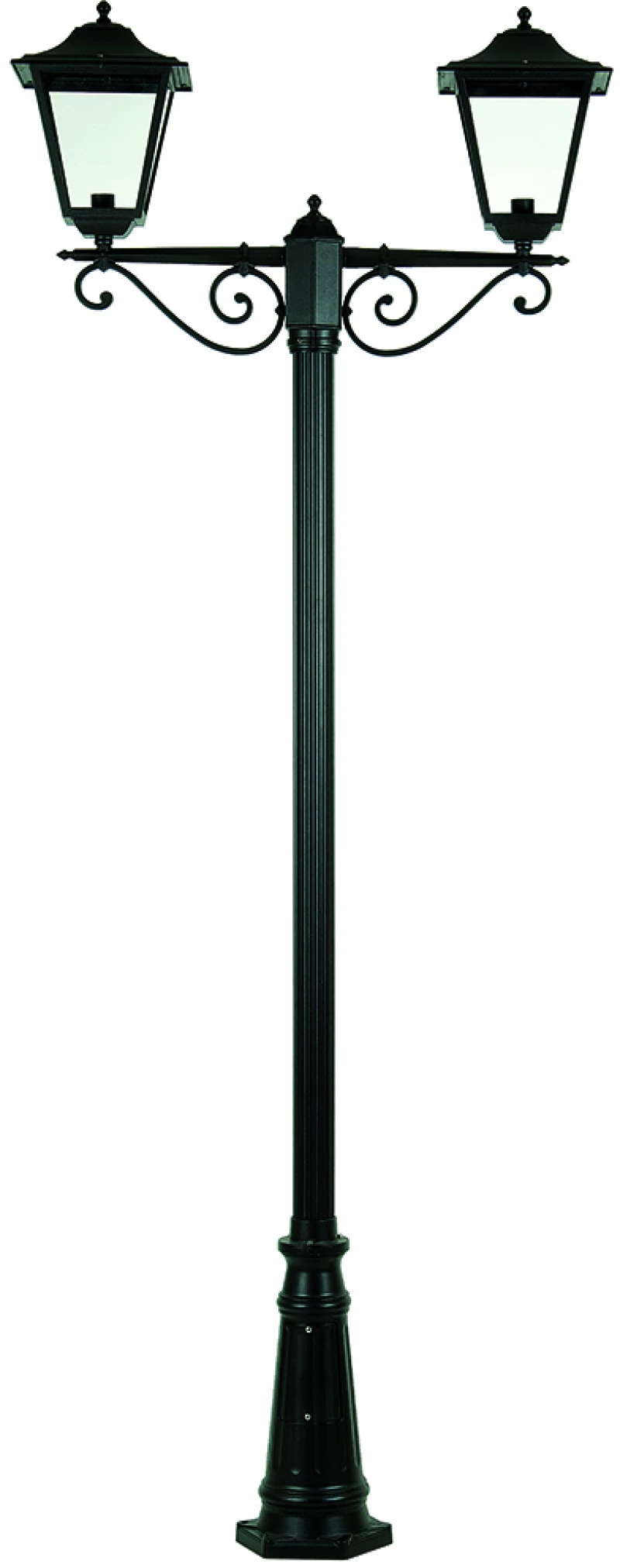 ΚΟΛΟΝΑ ΑΛΟΥΜΙΝΙΟΥ 323-200CM ΜΑΥΡΟ