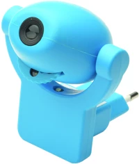 LED PROJECTION NIGHT LIGHT 0,7W 6 MAGIC PICTURE, SENSOR, BLUE PLASTIC 230V IP20