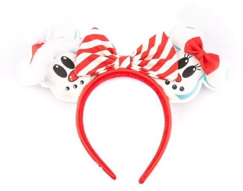 Loungefly Disney Snowman Mickey Minnie Headband (Wdhb0095)