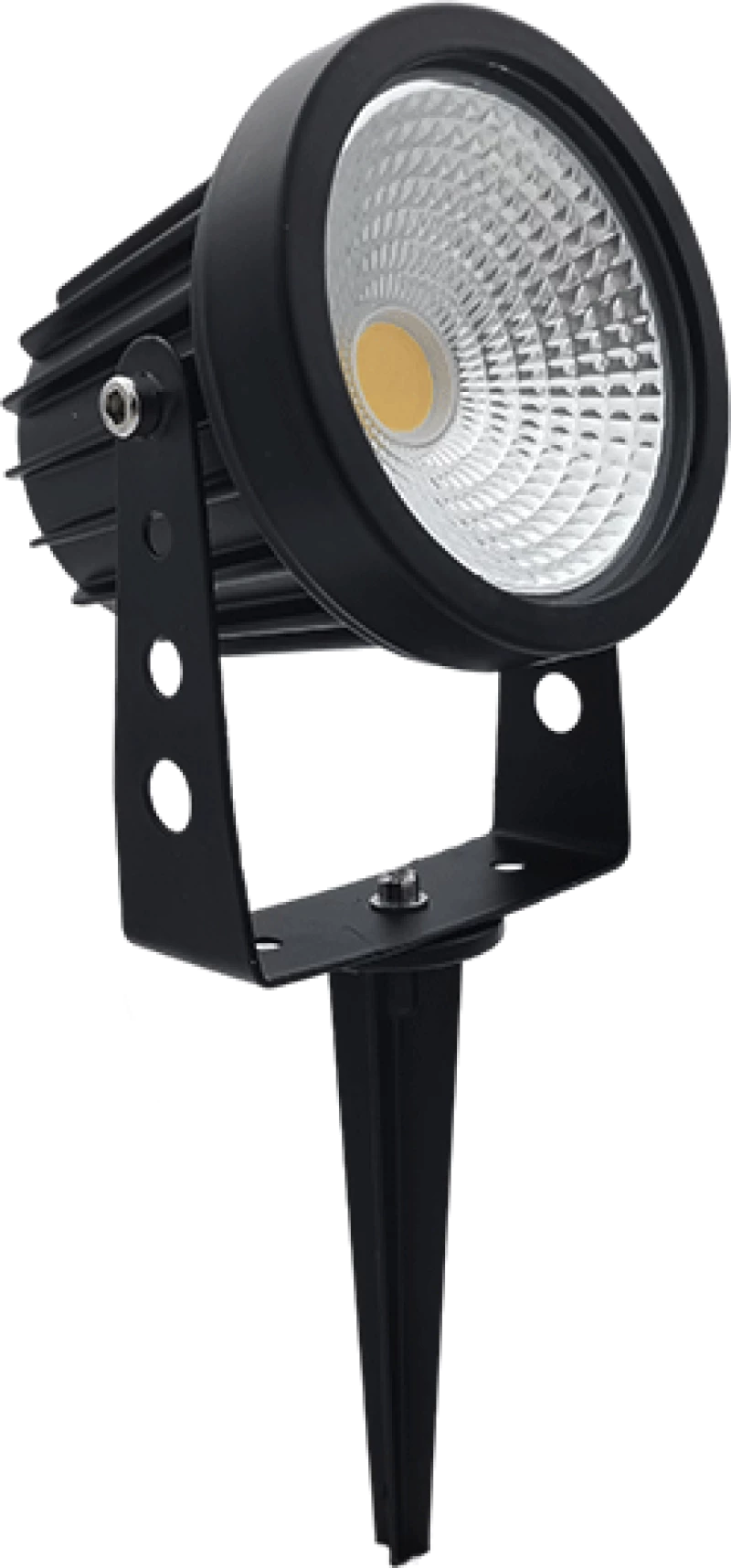 LED ΣΠΟΤ  ΜΕ ΛΟΓΧΗ LED  10W 3000K IP65 220V 60°