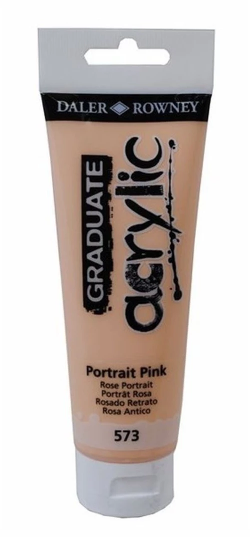 Ακρυλικό Χρώμα Daller Rowney 120ml 573 Peach Pink