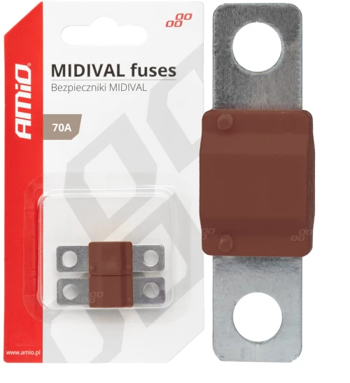 ΑΣΦΑΛΕΙΕΣ MIDIVAL 70A AMIO - 2 Τεμ.